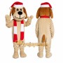 Dog Mascot Costume for Adults Custom Logo Party Character Suit