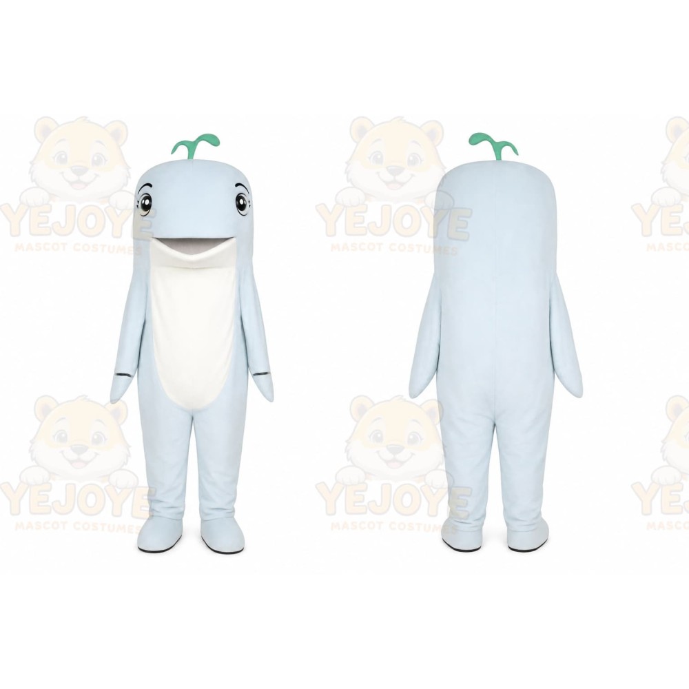 Whale Mascot Costume for Adults Custom Logo Party Character Suit
