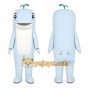 Whale Mascot Costume for Adults Custom Logo Party Character Suit