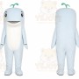 Whale Mascot Costume for Adults Custom Logo Party Character Suit