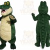 Crocodile Mascot Costume for Adults Custom Logo Party Character Suit