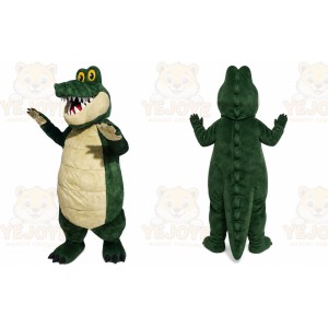 Crocodile Mascot Costume for Adults Custom Logo Party Character Suit