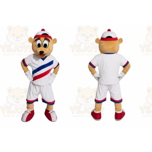 Bear Mascot Costume for Adults Custom Logo Party Character Suit
