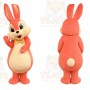 Rabbit Mascot Costume for Adults Custom Logo Party Character Suit