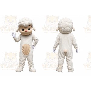 Sheep Mascot Costume for Adults Custom Logo Party Character Suit