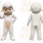 Sheep Mascot Costume for Adults Custom Logo Party Character Suit
