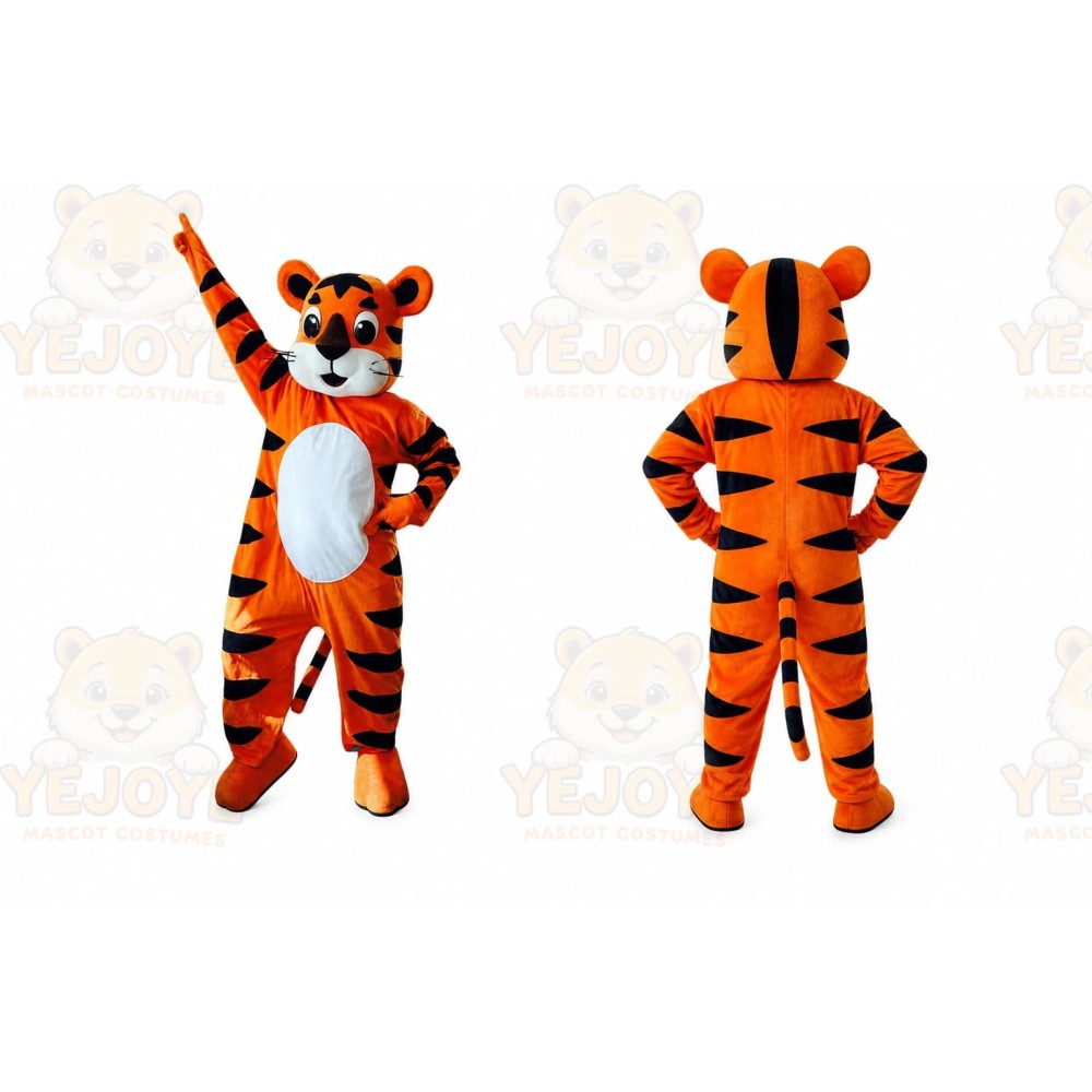 Tiger Mascot Costume for Adults Custom Logo Party Character Suit