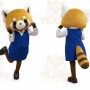 Red Panda Mascot Costume for Adults Custom Logo Party Character Suit