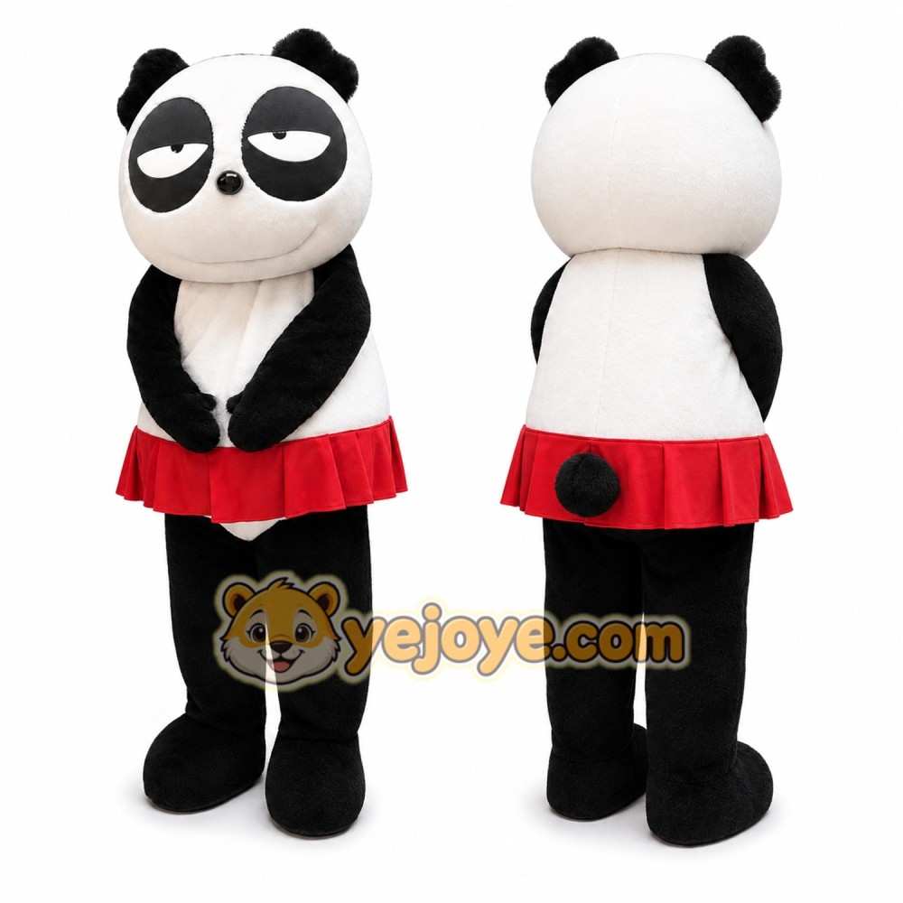 Panda Mascot Costume for Adults Custom Logo Party Character Suit Panda Mascot Costume for Adults Custom Logo Party Character Suit