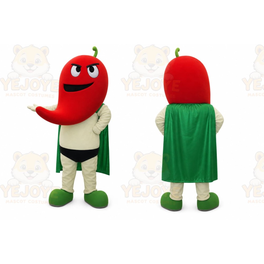 Pepper Mascot Costume for Adults Custom Logo Party Character Suit