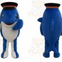Dolphin Mascot Costume for Adults Custom Logo Party Character Suit