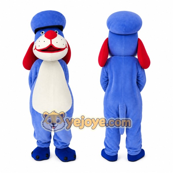 Dog Mascot Costume for Adults Custom Logo Party Character Suit