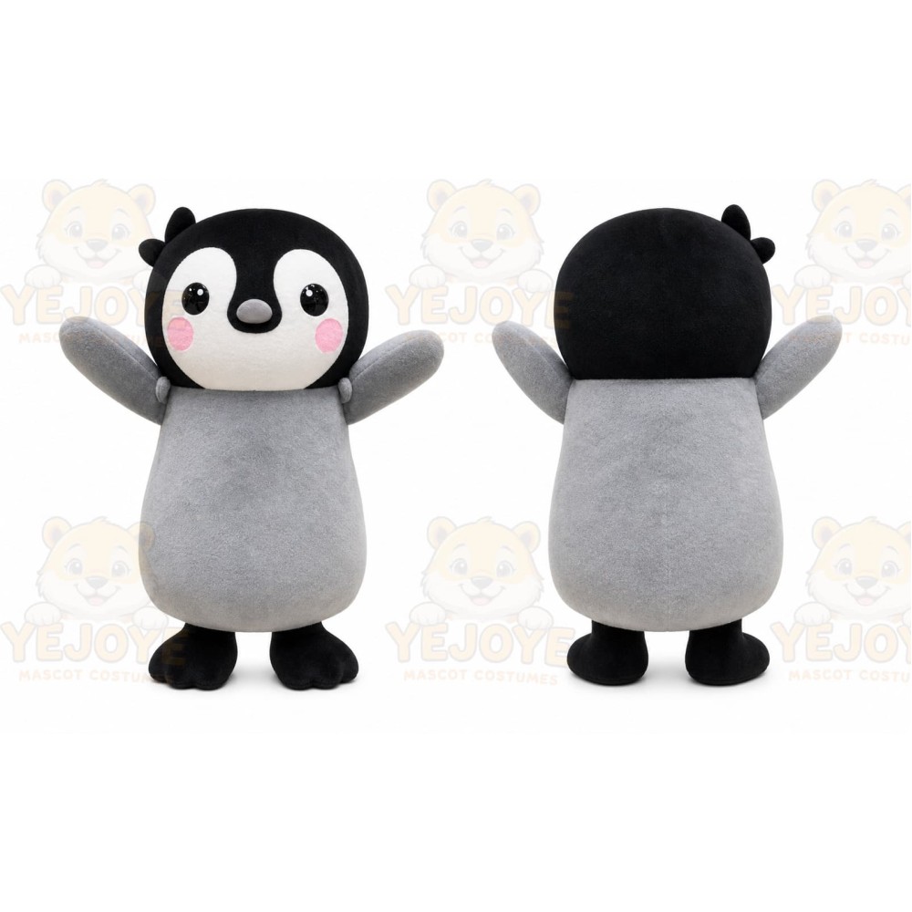 Penguin Mascot Costume for Adults Custom Logo Party Character Suit