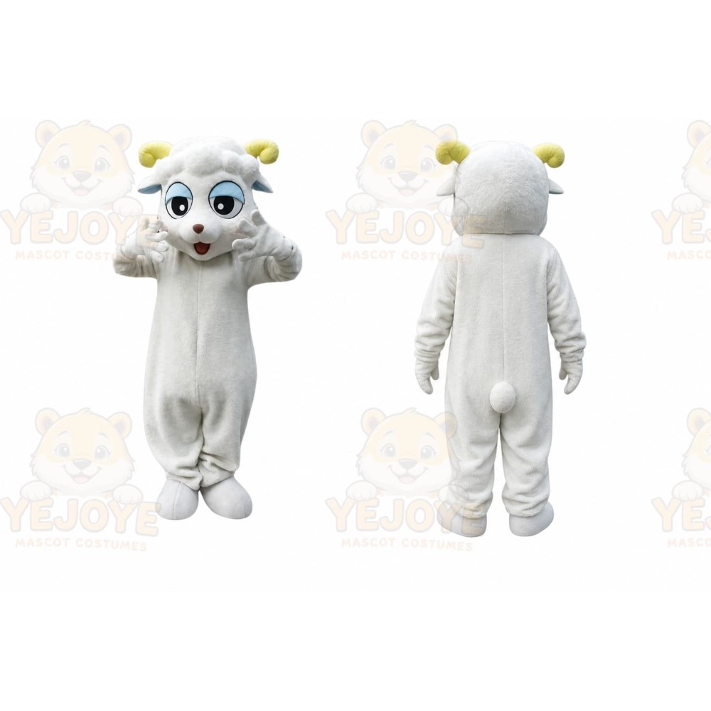 Sheep Mascot Costume for Adults Custom Logo Party Character Suit