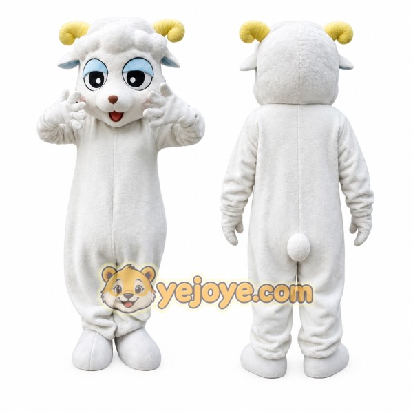 Sheep Mascot Costume for Adults Custom Logo Party Character Suit