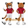Cat Mascot Costume for Adults Custom Logo Party Character Suit