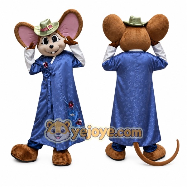 Mouse Mascot Costume for Adults Custom Logo Party Character Suit