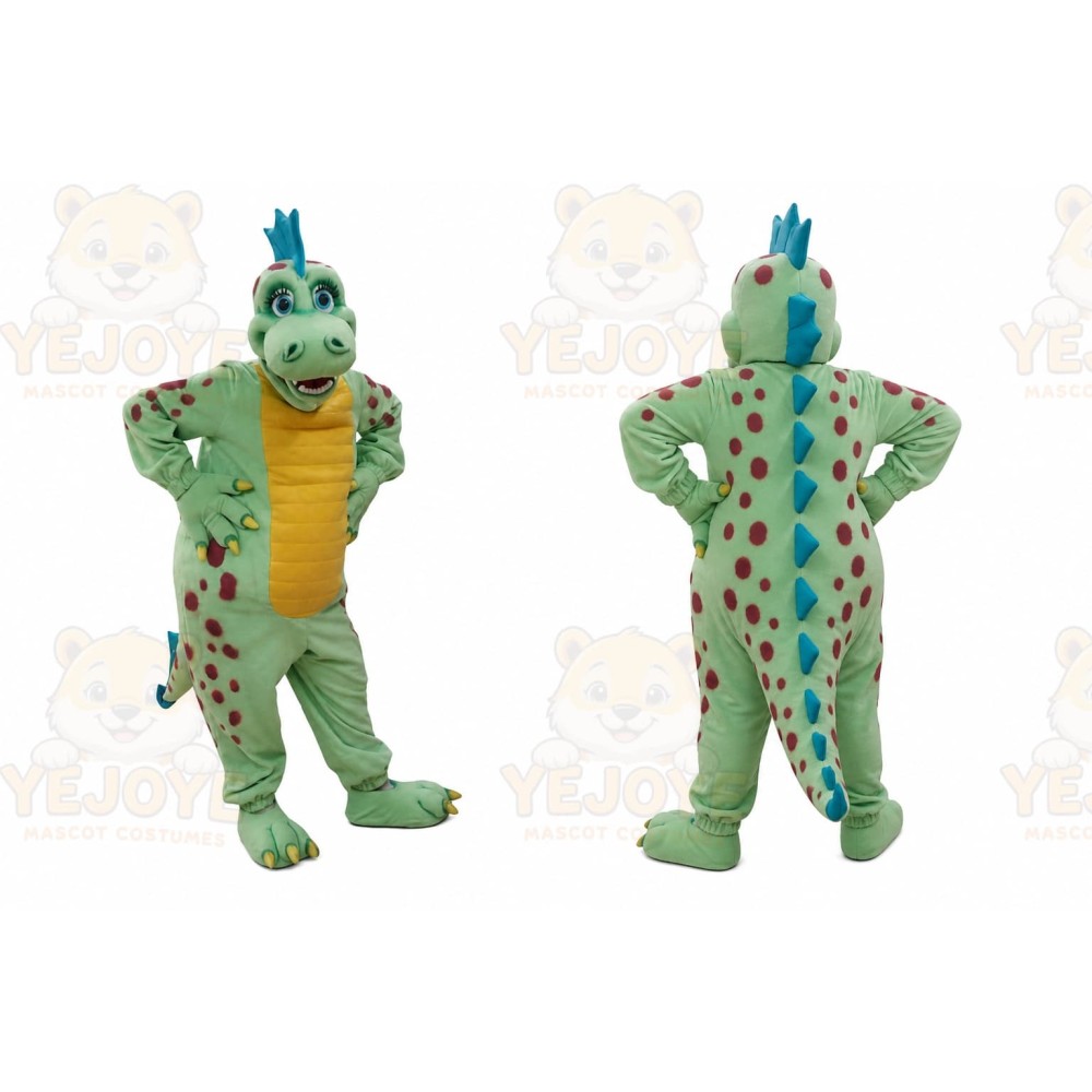 Dinosaur Mascot Costume for Adults Custom Logo Party Character Suit