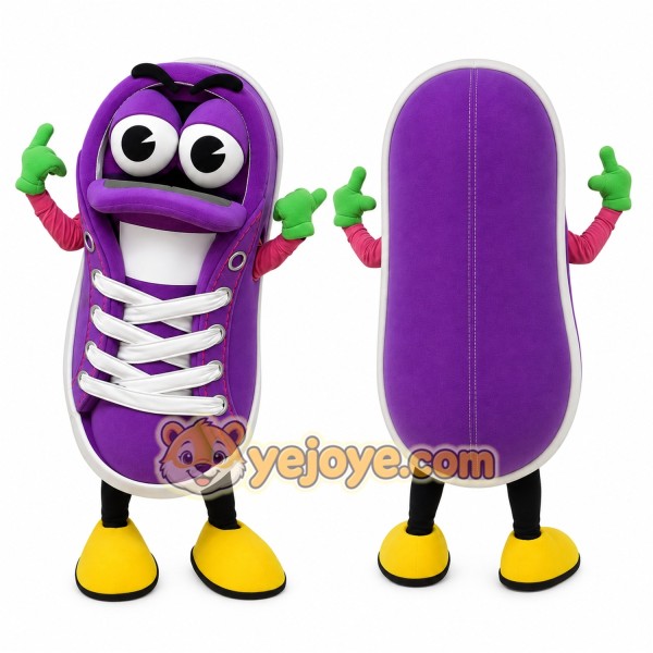 Shoe Mascot Costume for Adults Custom Logo Party Character Suit
