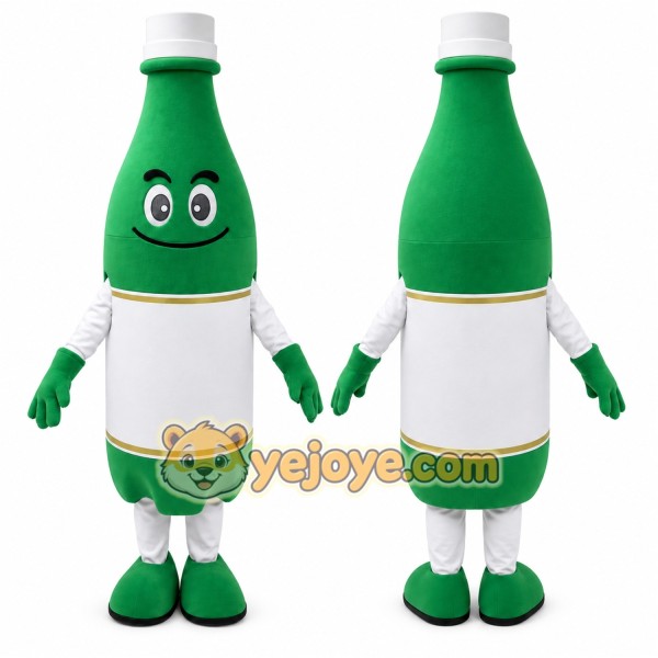 Bottle Mascot Costume for Adults Custom Logo Party Character Suit
