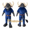 Buffalo Mascot Costume for Adults Custom Logo Party Character Suit Buffalo Mascot Costume for Adults Custom Logo Party Character Suit