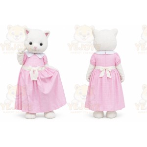 Cat Mascot Costume for Adults Custom Logo Party Character Suit