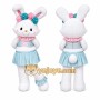 Bunny Mascot Costume for Adults Custom Logo Party Character Suit