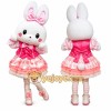 Bunny Mascot Costume for Adults Custom Logo Party Character Suit