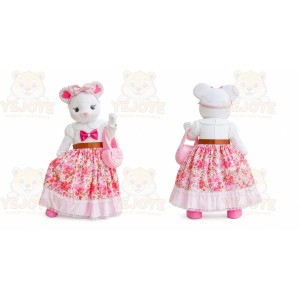 Bear Mascot Costume for Adults Custom Logo Party Character Suit
