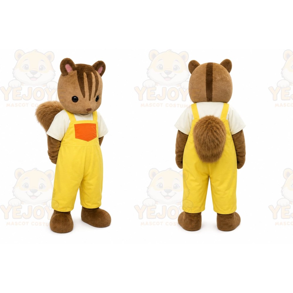 Squirrel Mascot Costume for Adults Custom Logo Party Character Suit
