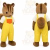 Squirrel Mascot Costume for Adults Custom Logo Party Character Suit