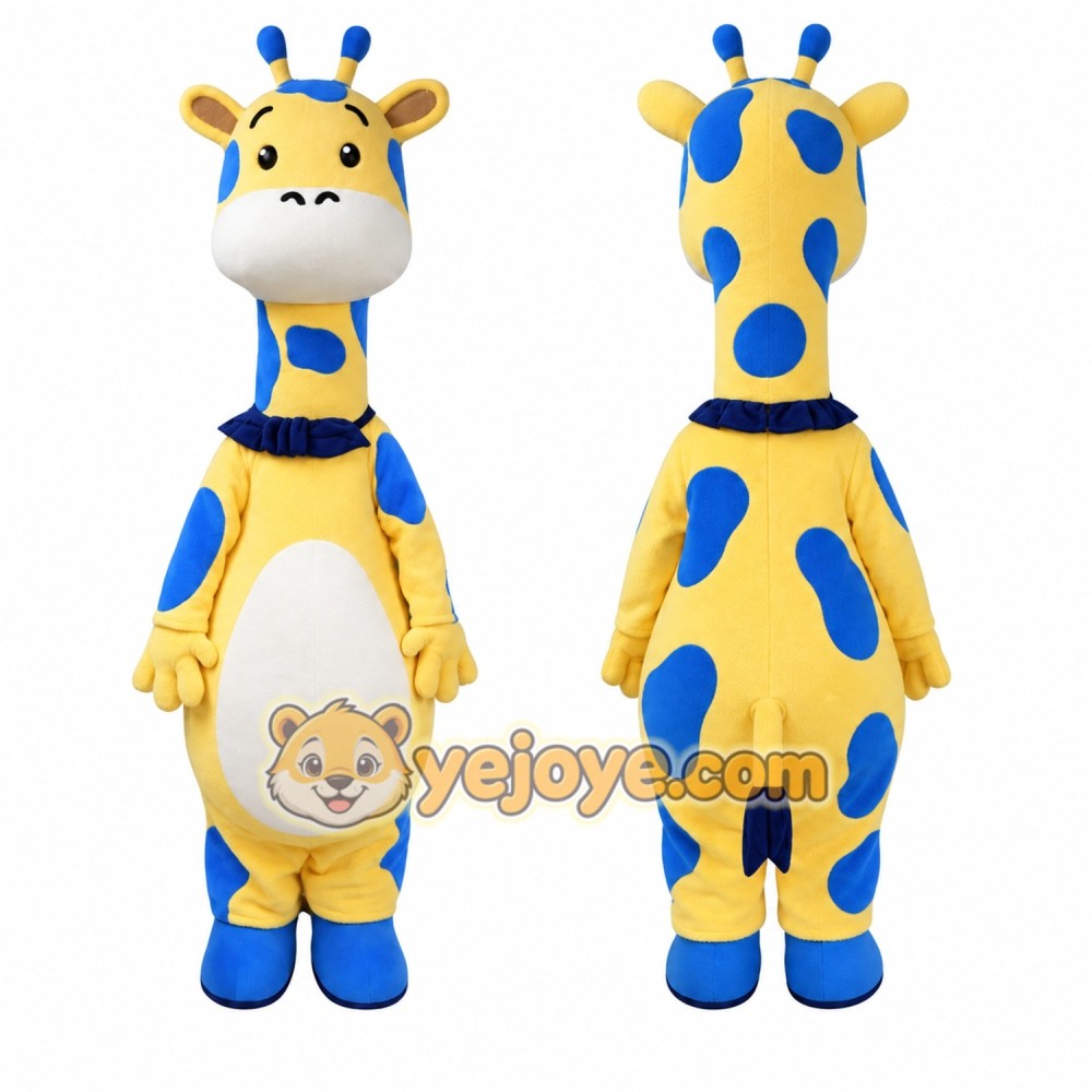 Giraffe Mascot Costume for Adults Custom Logo Party Character Suit Giraffe Mascot Costume for Adults Custom Logo Party Character Suit