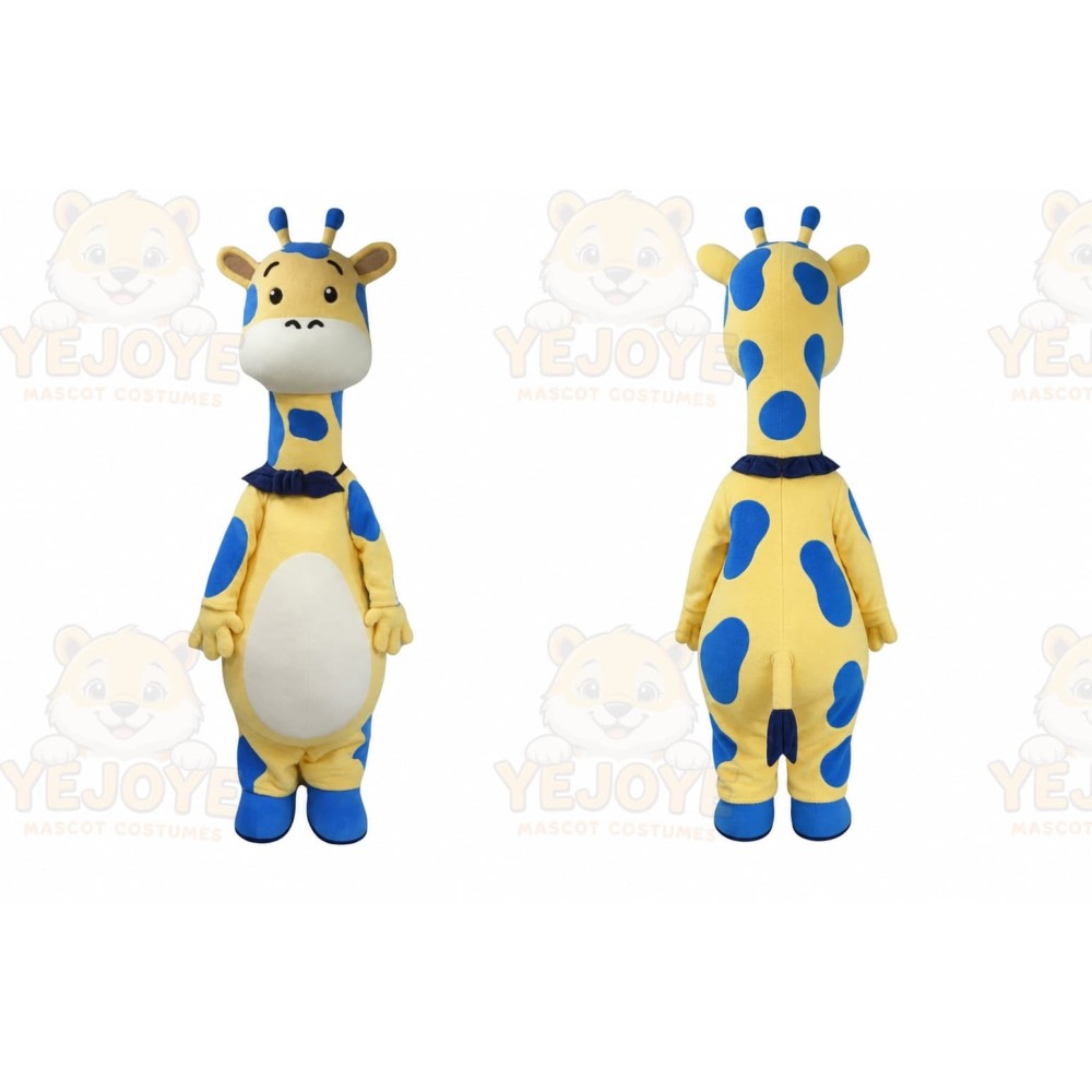 Giraffe Mascot Costume for Adults Custom Logo Party Character Suit