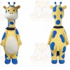 Giraffe Mascot Costume for Adults Custom Logo Party Character Suit