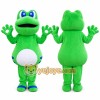 Frog Mascot Costume for Adults Custom Logo Party Character Suit