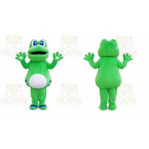Frog Mascot Costume for Adults Custom Logo Party Character Suit