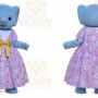 Elephant Mascot Costume for Adults Custom Logo Party Character Suit