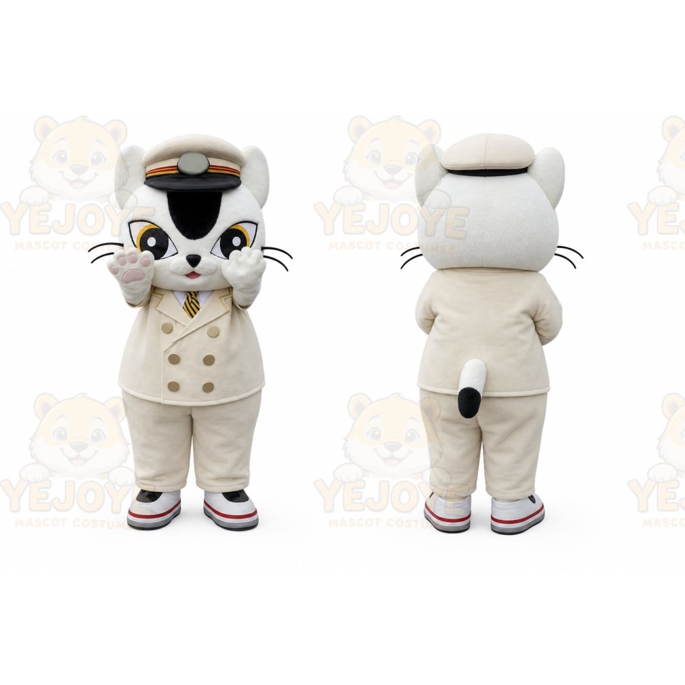Cat Mascot Costume for Adults Custom Logo Party Character Suit