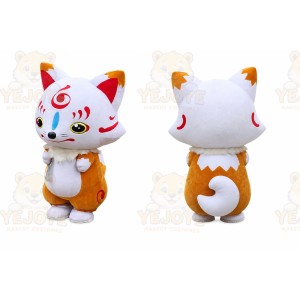 Fox Mascot Costume for Adults Custom Logo Party Character Suit