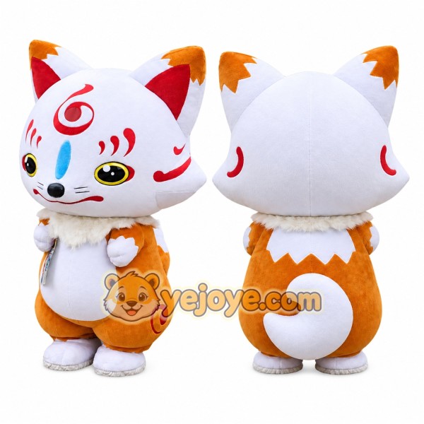 Fox Mascot Costume for Adults Custom Logo Party Character Suit