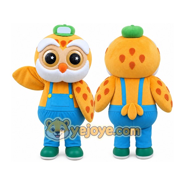 Owl Mascot Costume for Adults Custom Logo Party Character Suit