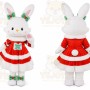 Bunny Mascot Costume for Adults Custom Logo Party Character Suit
