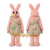 Rabbit Mascot Costume for Adults Custom Logo Party Character Suit Rabbit Mascot Costume for Adults Custom Logo Party Character Suit
