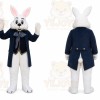 Rabbit Mascot Costume for Adults Custom Logo Party Character Suit