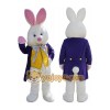 Rabbit Mascot Costume for Adults Custom Logo Party Character Suit Rabbit Mascot Costume for Adults Custom Logo Party Character Suit
