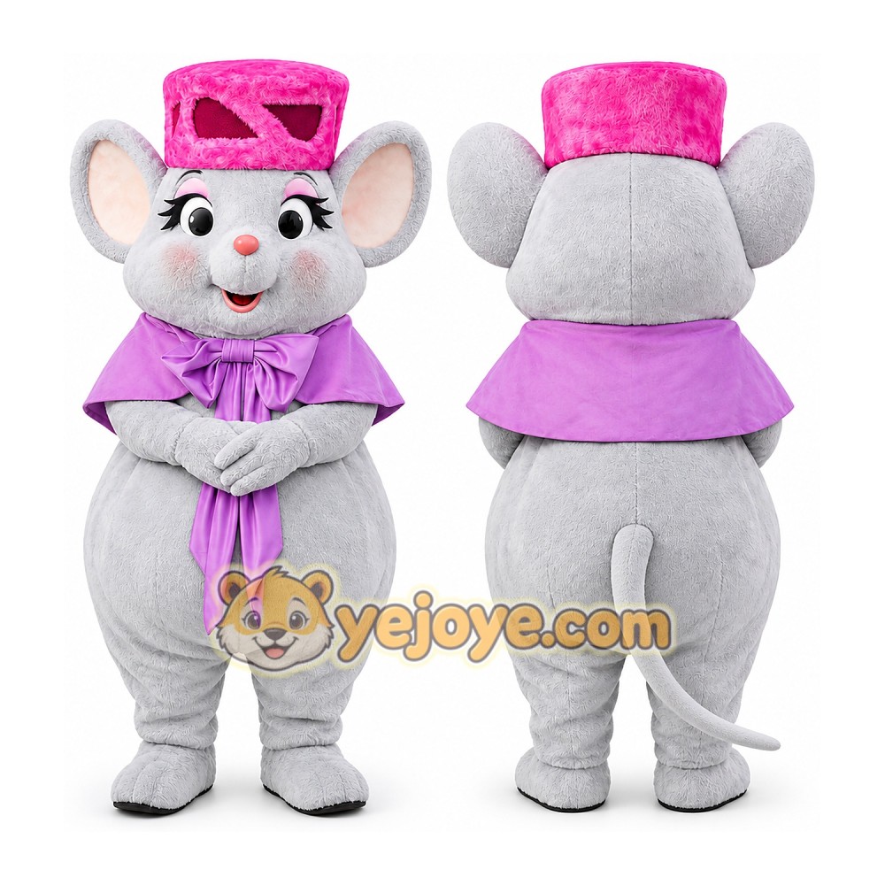 Mouse Mascot Costume for Adults Custom Logo Party Character Suit Mouse Mascot Costume for Adults Custom Logo Party Character Suit