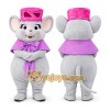 Mouse Mascot Costume for Adults Custom Logo Party Character Suit Mouse Mascot Costume for Adults Custom Logo Party Character Suit