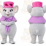 Mouse Mascot Costume for Adults Custom Logo Party Character Suit