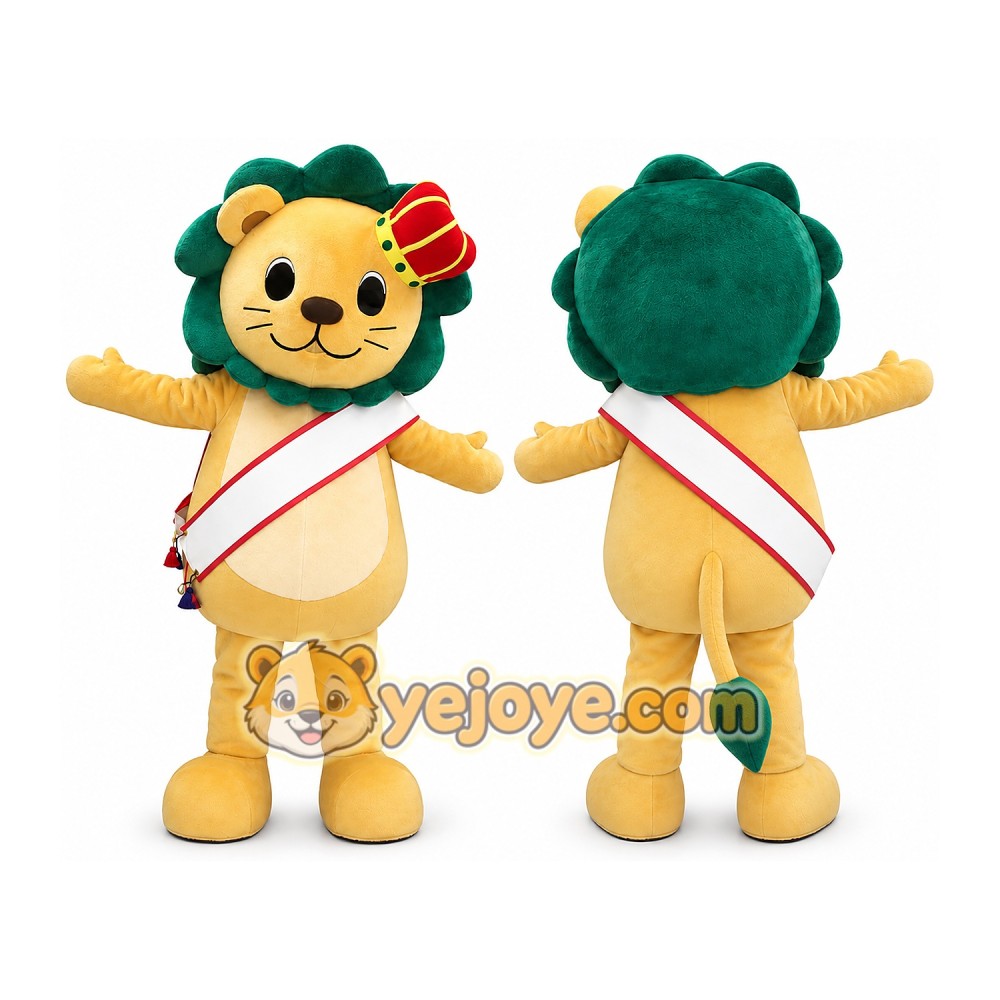 Lion Mascot Costume for Adults Custom Logo Party Character Suit Lion Mascot Costume for Adults Custom Logo Party Character Suit