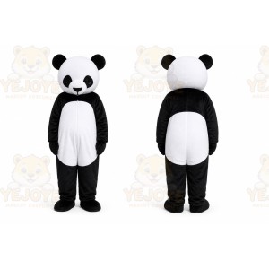 Panda Mascot Costume for Adults Custom Logo Party Character Suit
